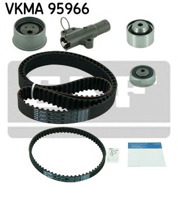 VKMA 95966 SKF Комплект (ремінь+ролики)1